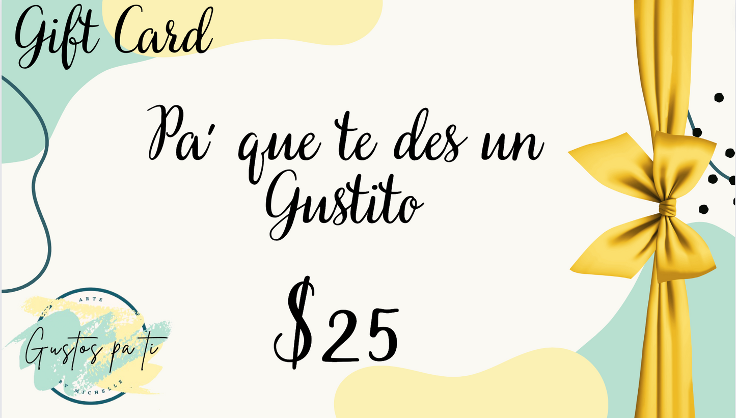 Pa que te des un gustito
