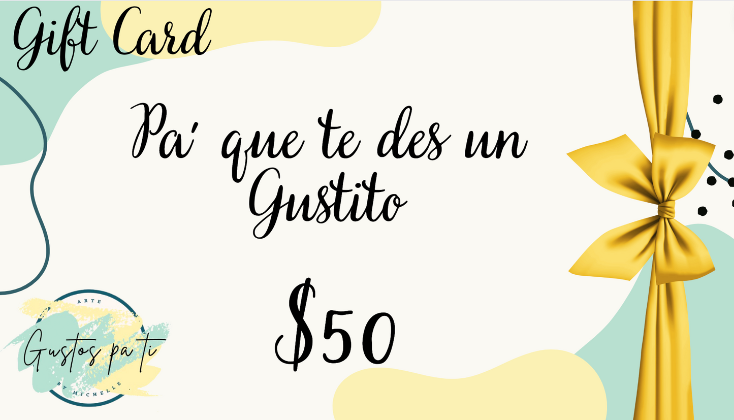 Pa que te des un gustito