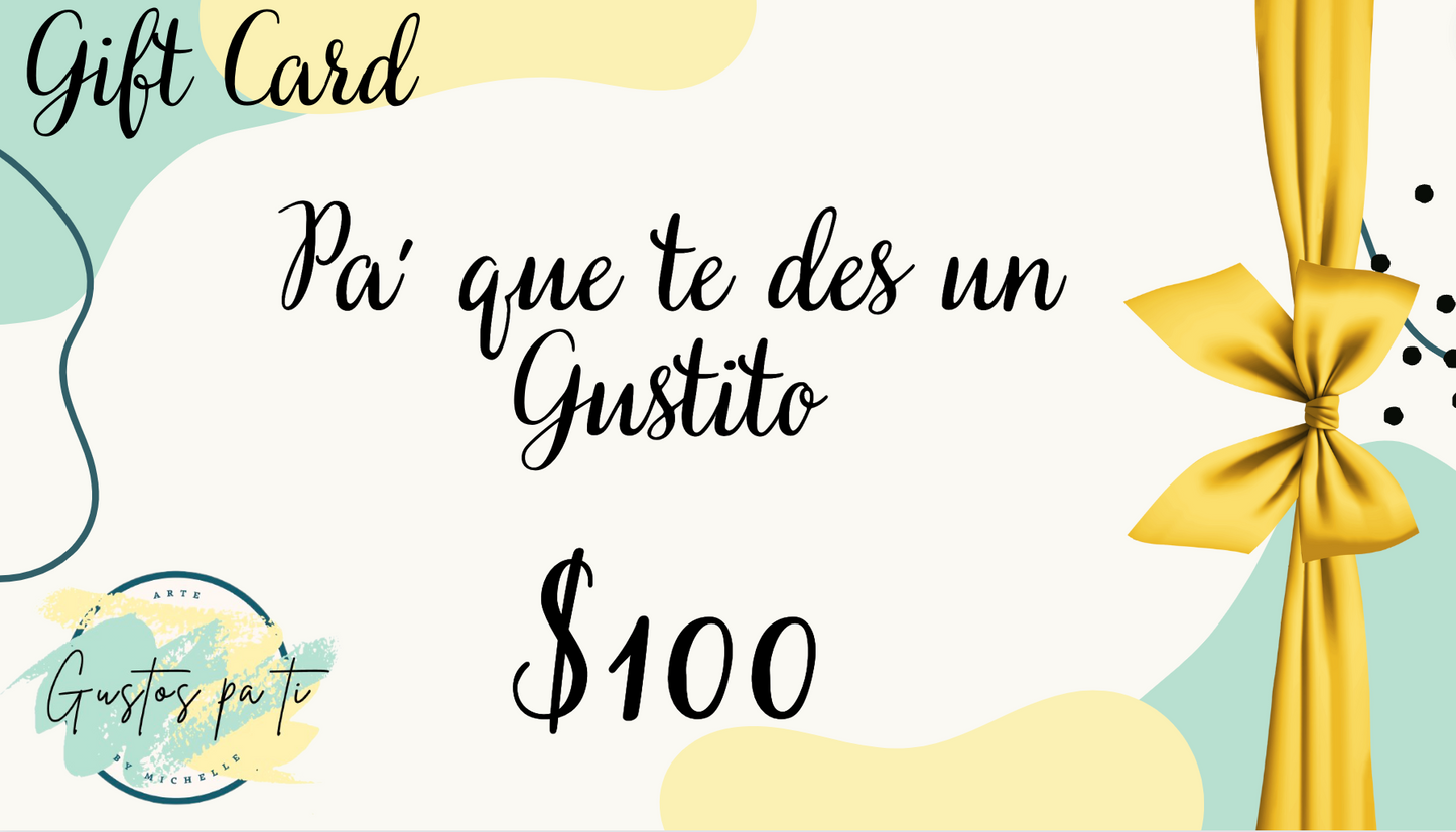 Pa que te des un gustito